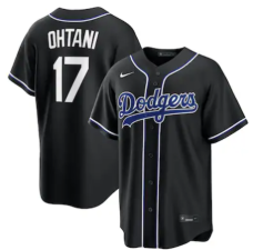 WOMEN Los Angeles Dodgers #17 Ohtani black Game 2026 Nike MLB Jersey 0419210->youth mlb jersey->Youth Jersey